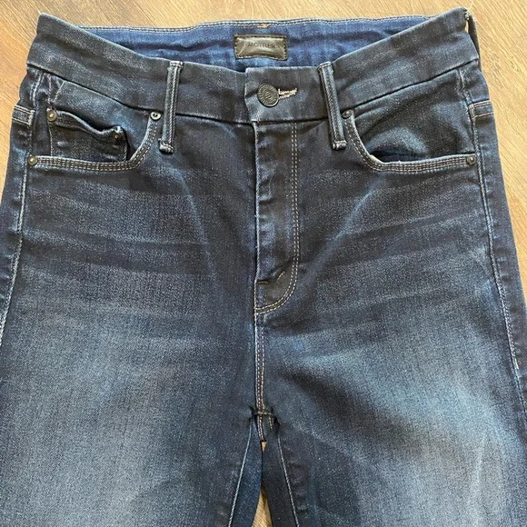 MOTHER The Looker Ankle Fray (Night Owl) - Picture 9 of 10